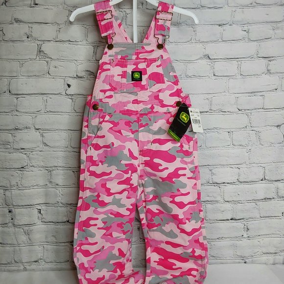 'JOHN~DEERE' CAMOUFLAGE OVERALL PANTS - Picture 3 of 16